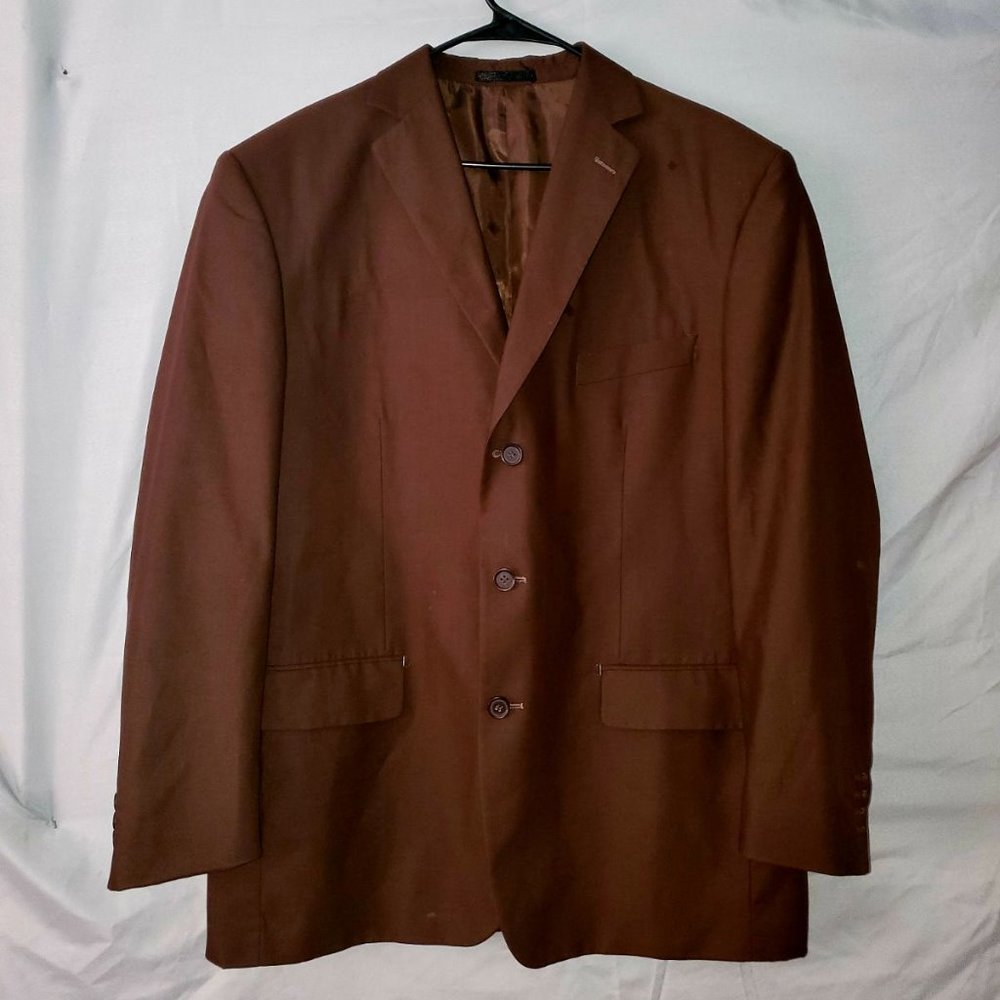 Ferrecci brown super 150s blazer